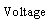 Text Box: Voltage